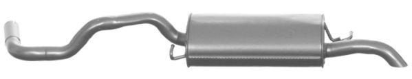 Seat Cordoba / Volkswagen Polo Uitlaat, Einddemper, Seat, -, -, Nieuw