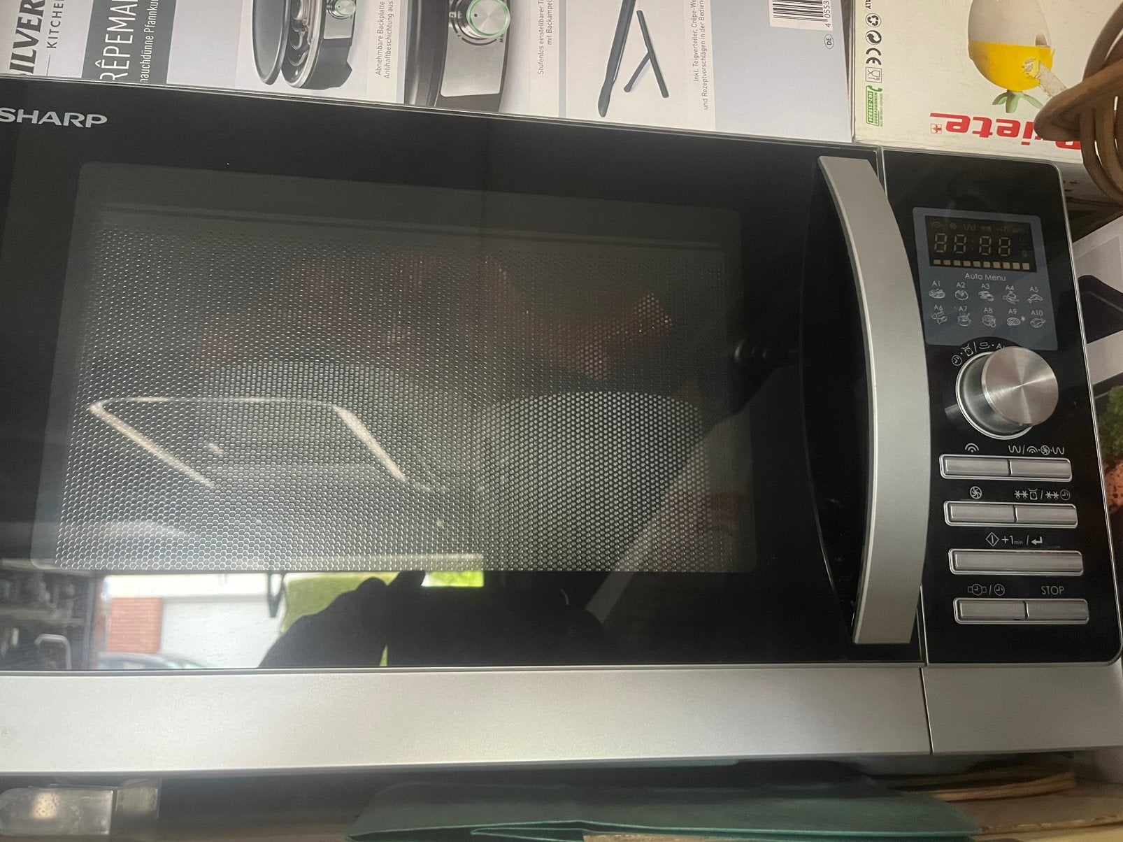 Combie oven SHARP, Ophalen of Verzenden, Zo goed als nieuw