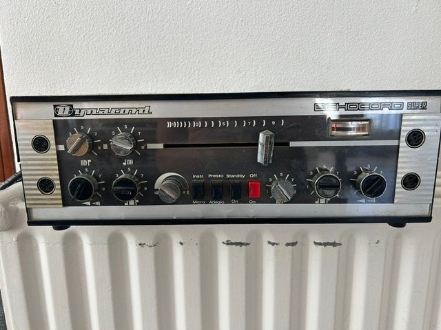 Dynacord echo, Ophalen, Gebruikt, Delay of Echo