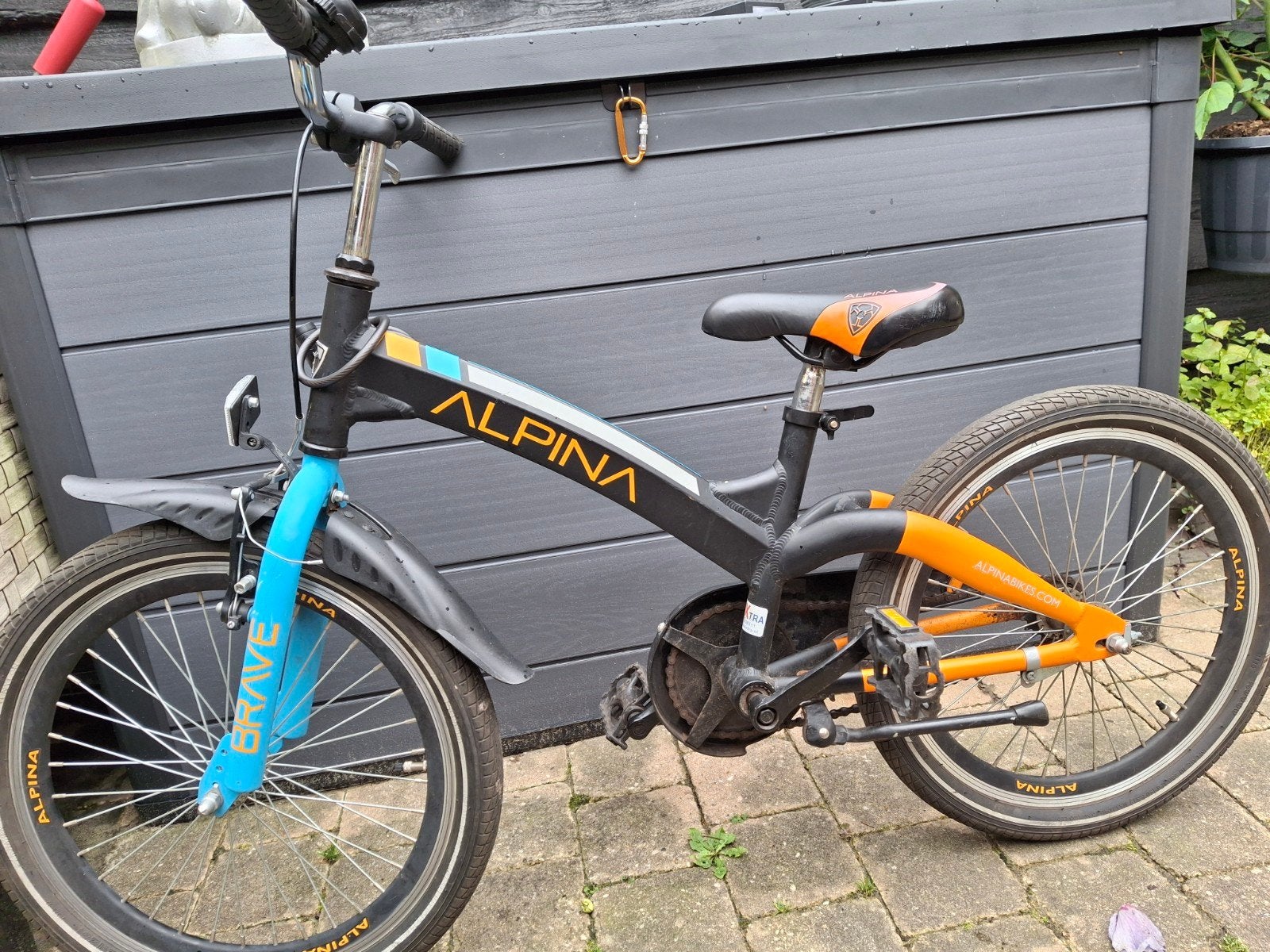 Alpina Brave kinderfiets 20 inch - Zo goed als nieuw, Fietsen en Brommers, Terugtraprem, 16 tot 20 inch, Alpina, Ophalen of Verzenden