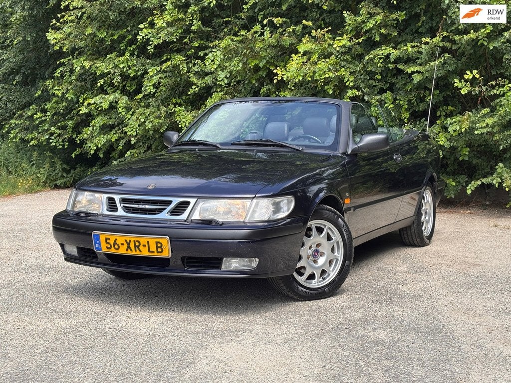 Saab 9-3 Cabrio 2.0 SE | Nwe APK + Cruise + Leder Nu € 2.7, Auto's, Saab, Stoelverwarming, Gebruikt, 1340 kg, 4 cilinders