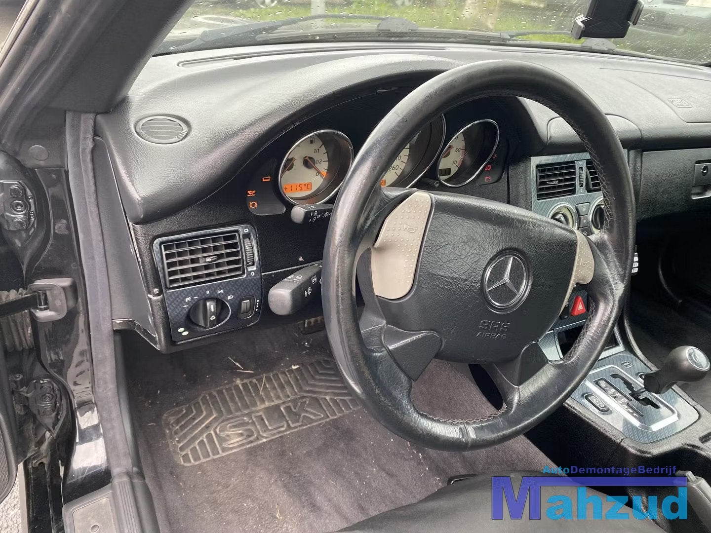 MERCEDES SLK R170 Zwart Dashboard delen afdekkap 1996-2004, Gebruikt, Mercedes-Benz AG, Mercedes-Benz, Ophalen of Verzenden