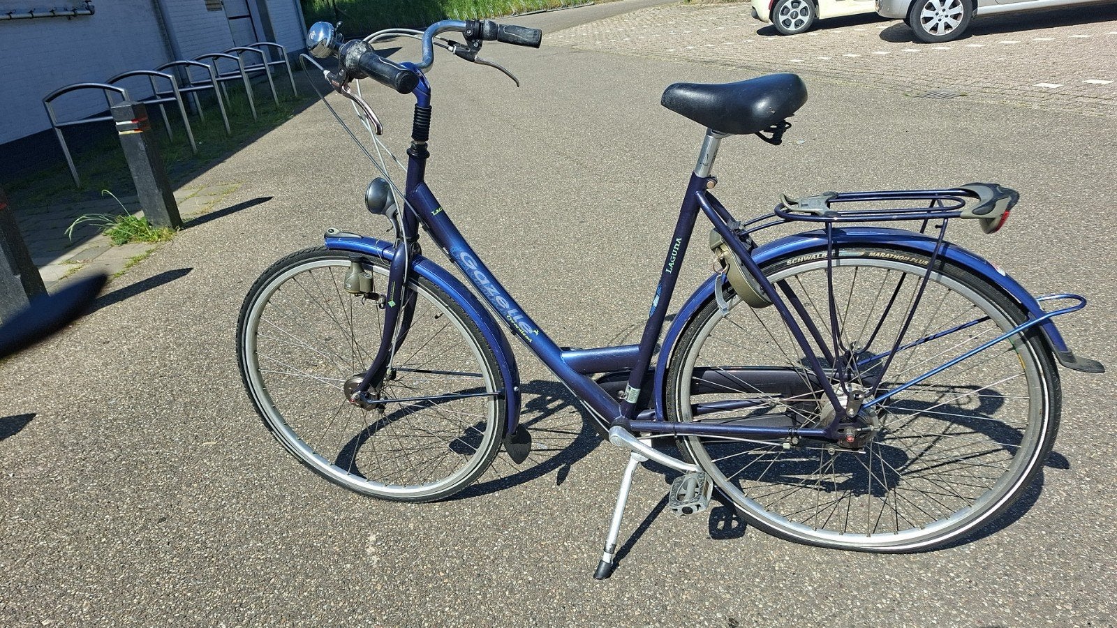Gazelle Laguna damesfiets - Blauw, Terugtraprem, Gebruikt, Ophalen of Verzenden, 50 tot 53 cm