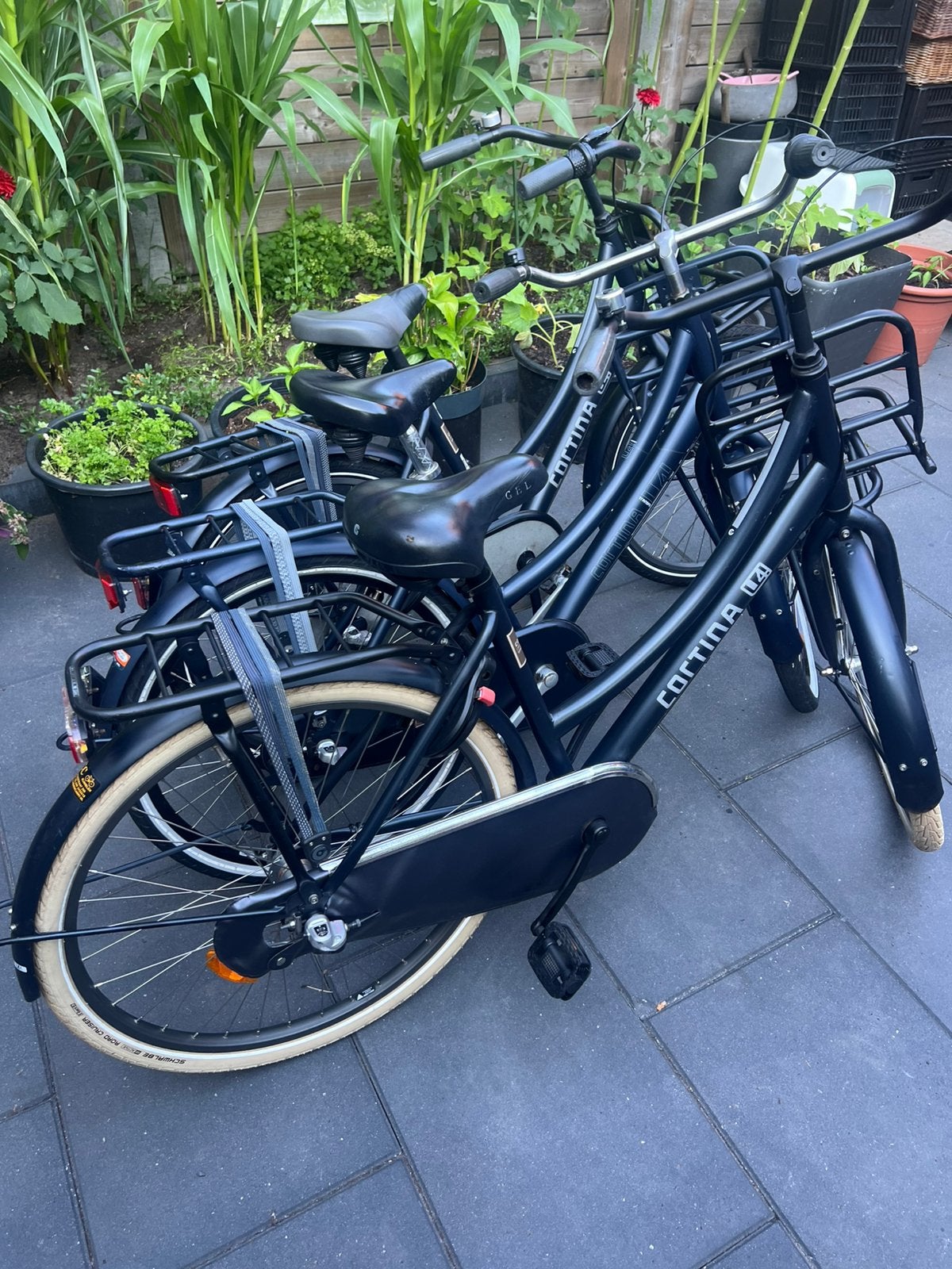 Drie cortina u4 meisjesfiets 24 & 26 inch 3 versnelling, Ophalen, Terugtraprem, Versnellingen, Gebruikt