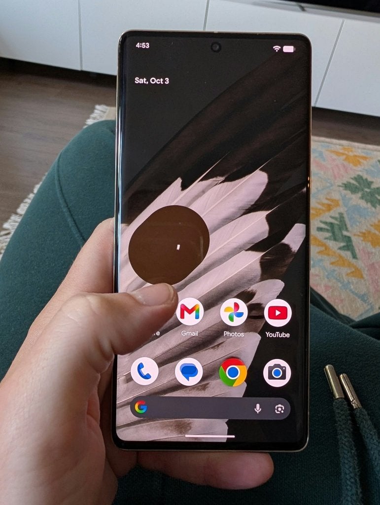 Google Pixel 7 Pro 256GB groen - touchscreen defect