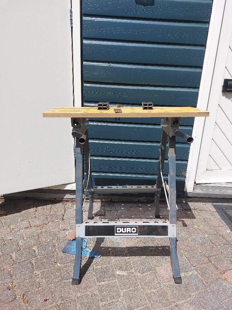 Opvouwbare Werkbank Duro, Ophalen, Nieuw, Minder dan 70 cm, Inklapbaar