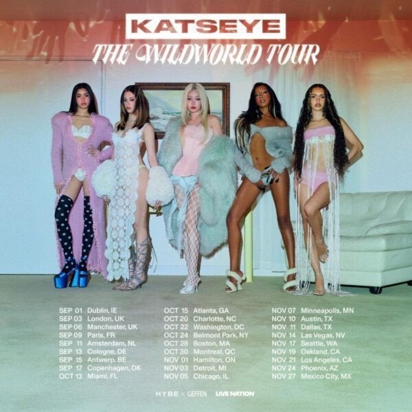 KATSEYE THE WILDWORLD TOUR 2x staanplaats, Twee personen