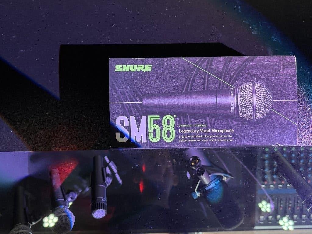 Shure SM58 (nieuw in doos), Ophalen, Nieuw, Zangmicrofoon