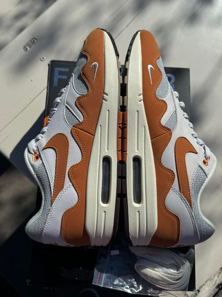 Nike Air Max 1 Patta Monarch 45 Eu, Kleding | Heren, Schoenen, Overige kleuren, Ophalen of Verzenden, Sneakers of Gympen, Zo goed als nieuw
