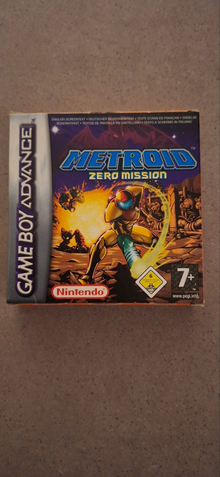 Metroid Zero Mission GBA CIB + ONGEKRASTE VIP KAART, Spelcomputers en Games, Games | Nintendo Game Boy, 1 speler, Ophalen of Verzenden