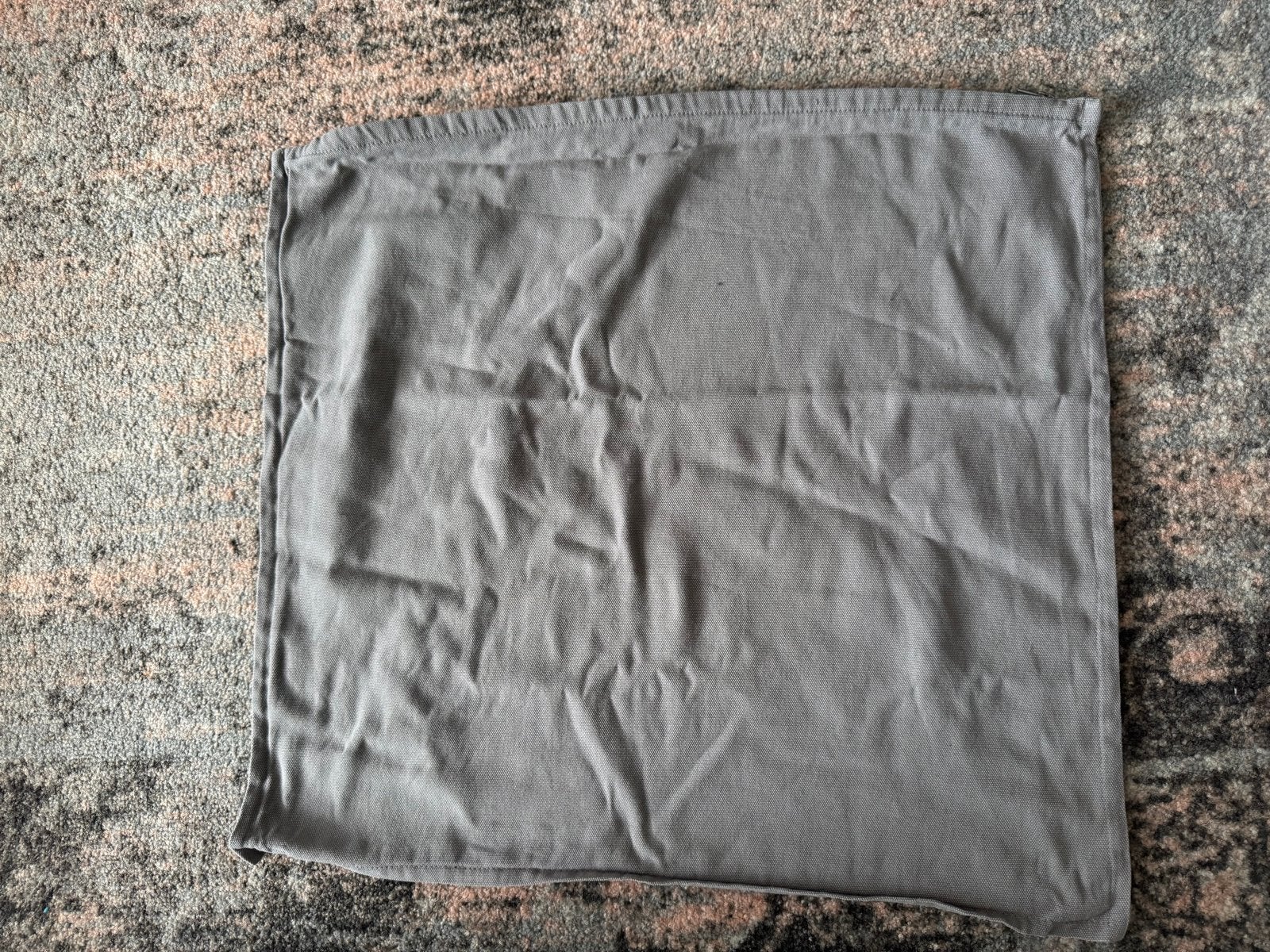 IKEA GURLI Kussenhoes 50x50 cm - Grijs, Wasbaar, IKEA, Ophalen of Verzenden, Zo goed als nieuw