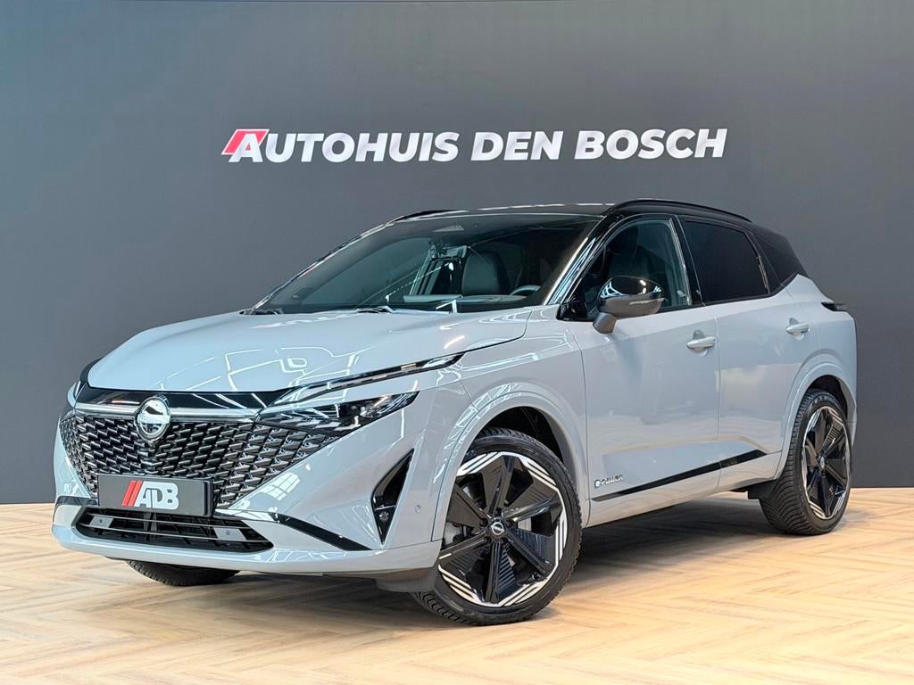 Nissan Qashqai 1.5 e-Power N-Design - Bose - Alcantara - 360, Auto's, Nissan, 1497 cc, Gebruikt, 190 pk, Alcantara