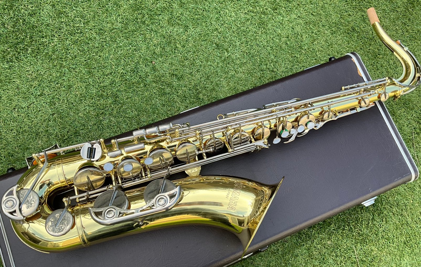Yamaha YTS25 tenor saxofoon, Muziek en Instrumenten, Ophalen of Verzenden, Zo goed als nieuw, Tenor, Met koffer