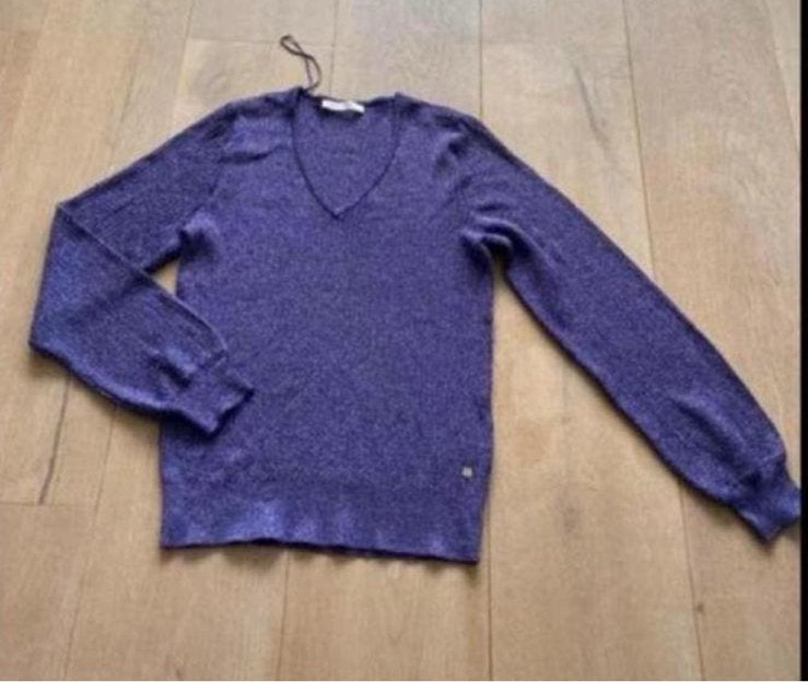 Studio anneloes L nieuw stretch, Kleding | Dames, Truien en Vesten, Ophalen of Verzenden, Zo goed als nieuw, Maat 42/44 (L), Paars