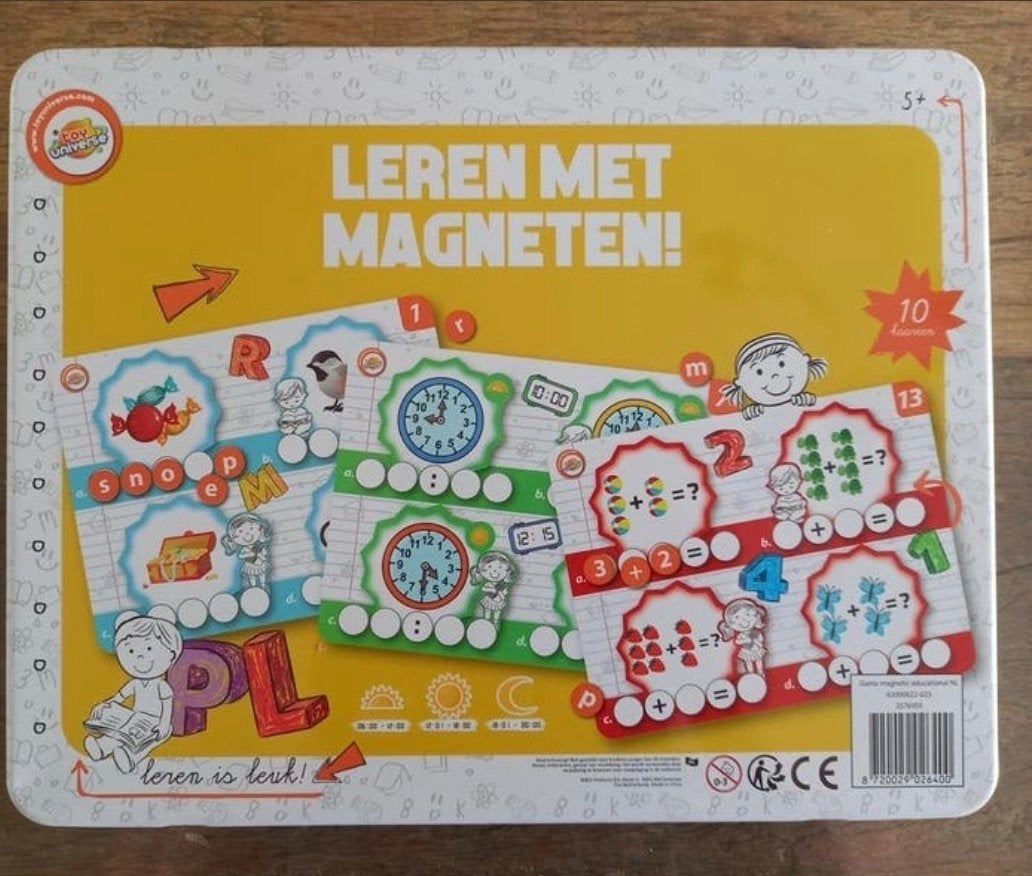 Leren met magneten 5+,  educatief, Ophalen of Verzenden
