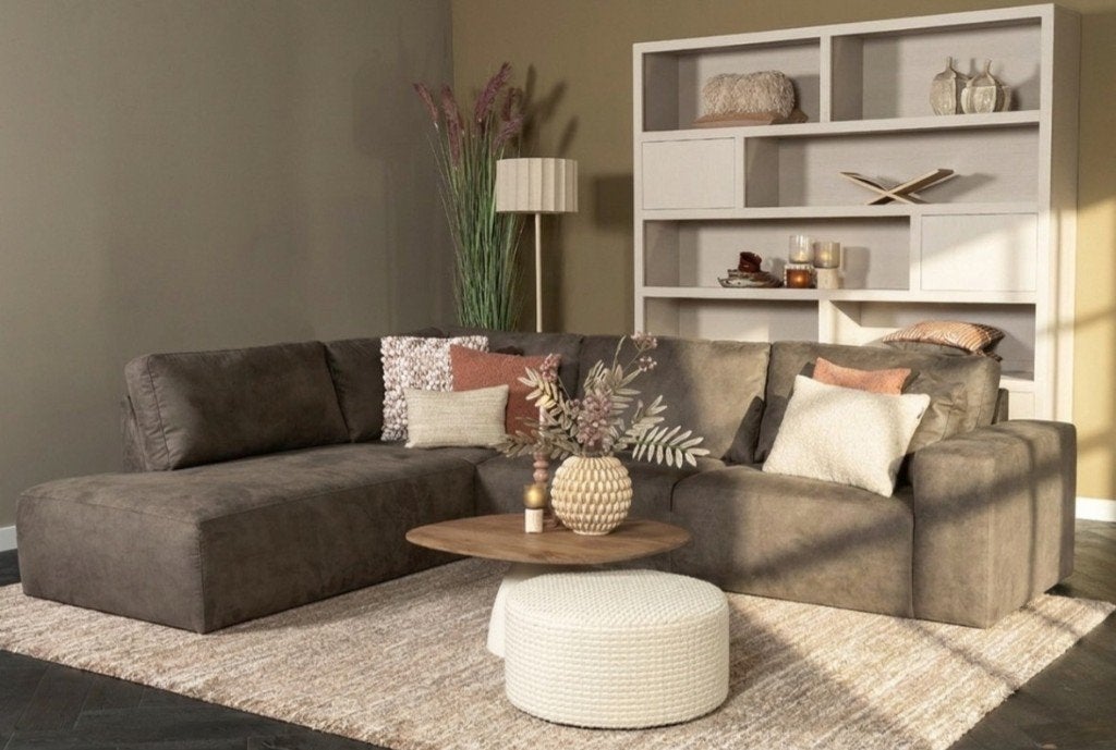 Hoekbank More l Whoon | Meubilex l van €1998 voor €1149, Huis en Inrichting, Ophalen, 100 tot 125 cm, Hoekbank, Zo goed als nieuw