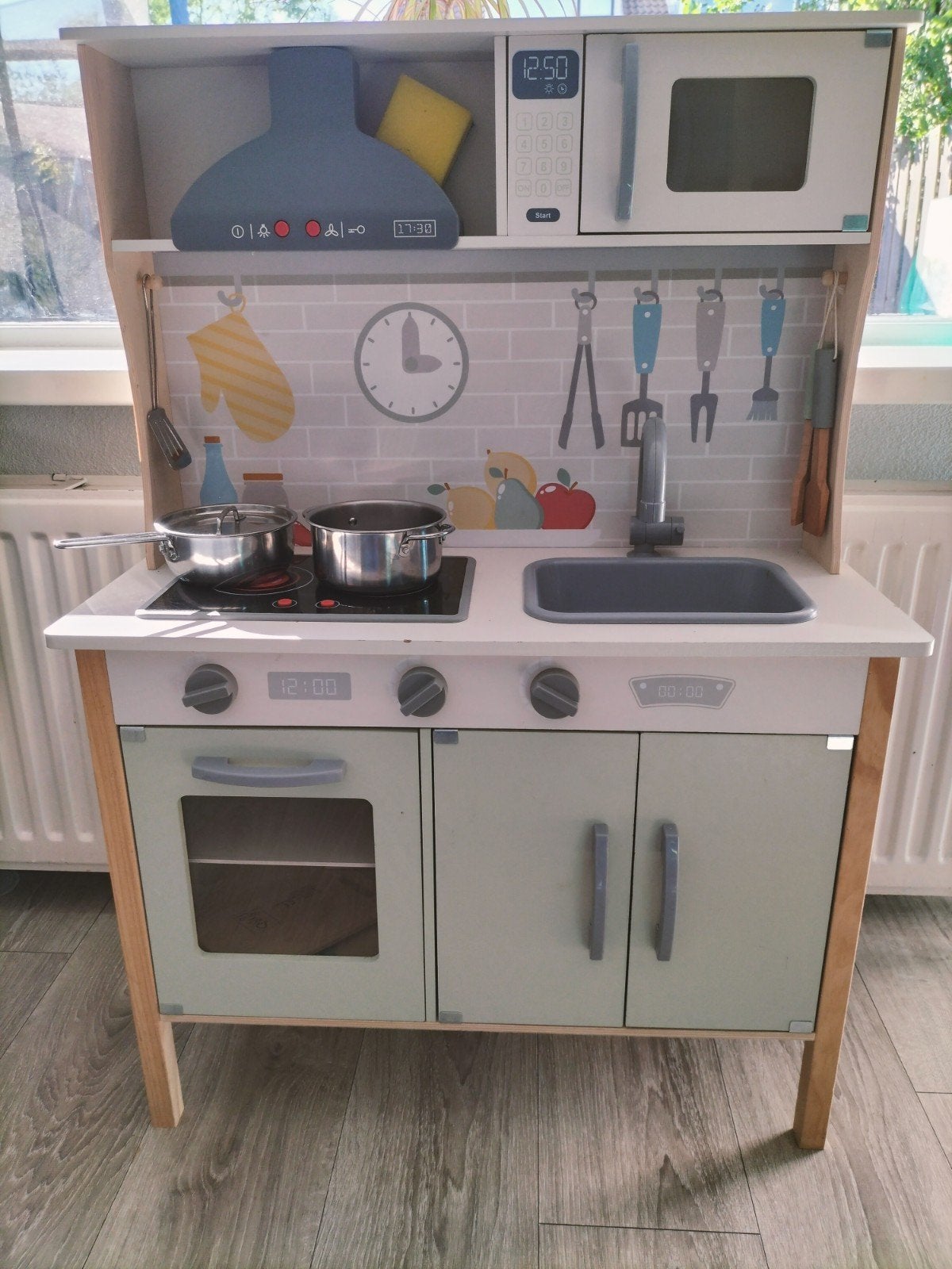 Houten speelgoedkeuken, Ophalen, Gebruikt