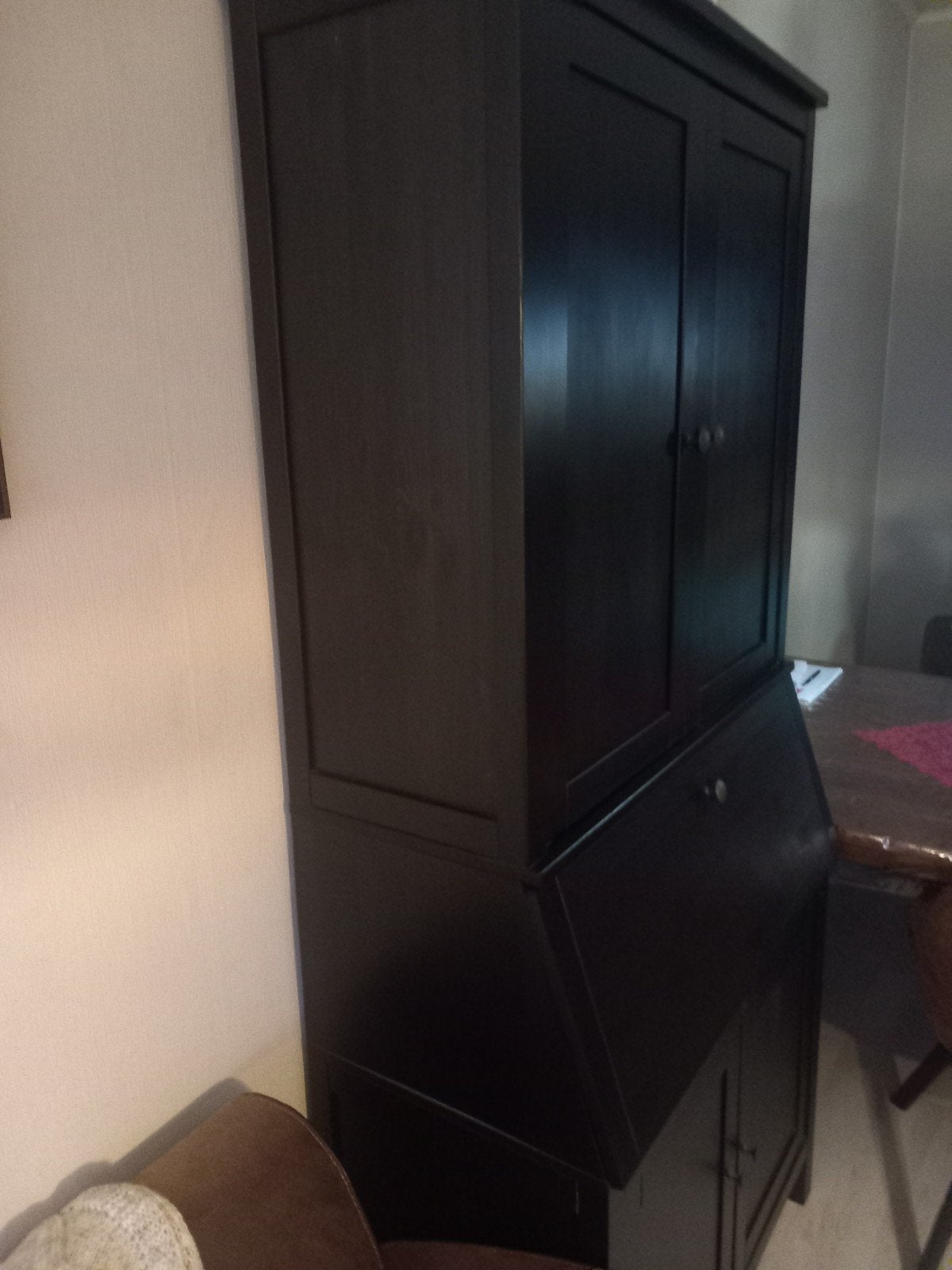 IKEA Secretaire - Praktisch en Stijlvol Bureau 198x 90x 45, Huis en Inrichting, Ophalen, Gebruikt, Modern, Functioneel
