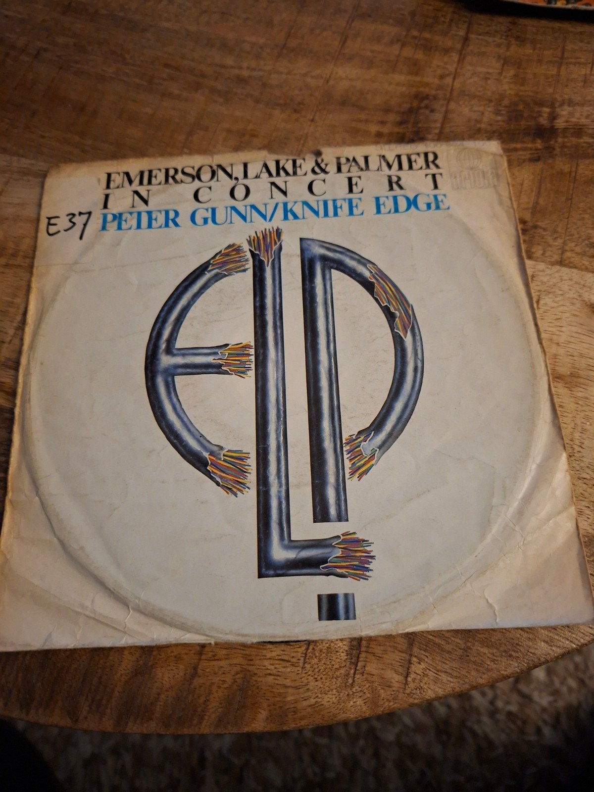 Emerson lake & palmer  / peter gunn, Ophalen of Verzenden, Gebruikt, Pop