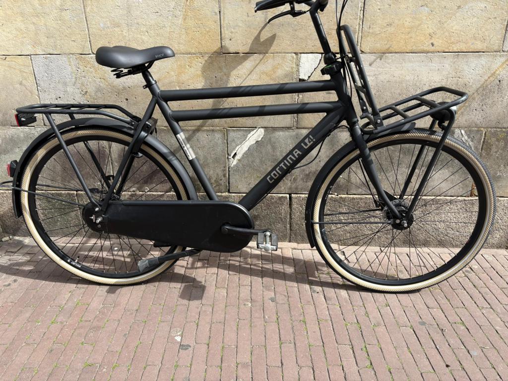 Cortina u4 heren fiets 57cm 7 versnellingen, Overige merken, Versnellingen, Zo goed als nieuw, 56 cm of meer