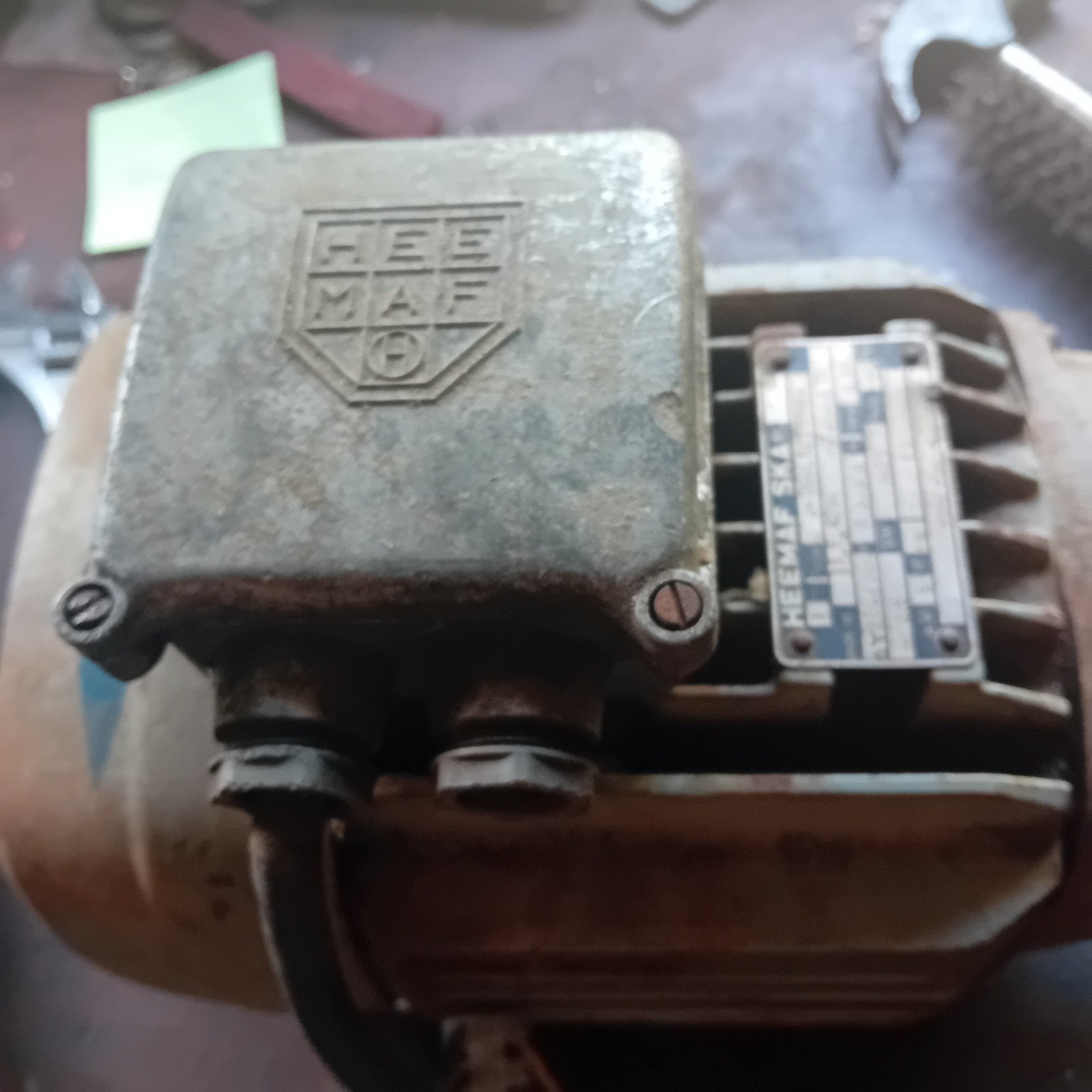 elektro motor, Ophalen, Gebruikt, Elektromotor, 1400 tot 1800 rpm