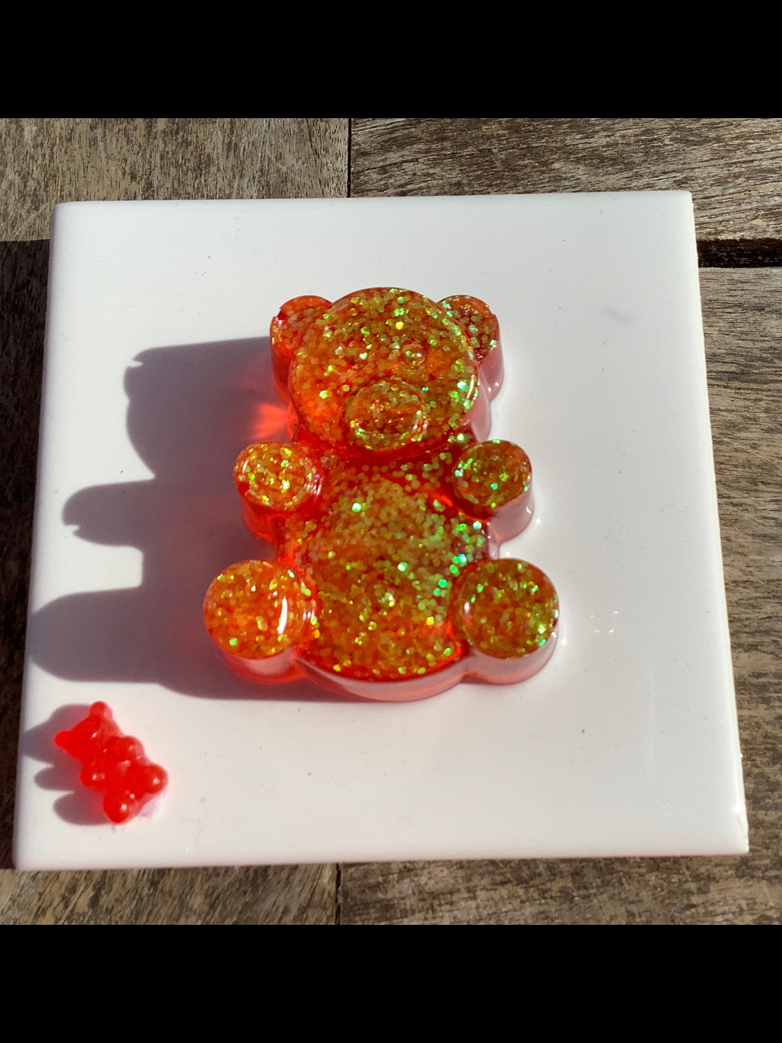 Leuke Gummy Bear decoratie, 12x12 cm, Meerkleurig, Overige materialen, Verzenden, Overige stijlen