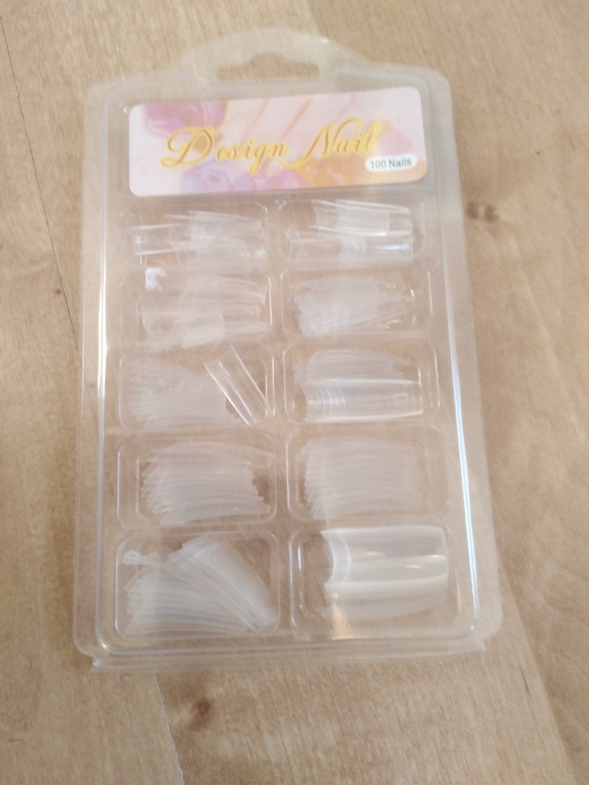 100 stuks doorzichtige nailtips, Sieraden, Tassen en Uiterlijk, Uiterlijk | Cosmetica en Make-up, Ophalen of Verzenden, Nieuw