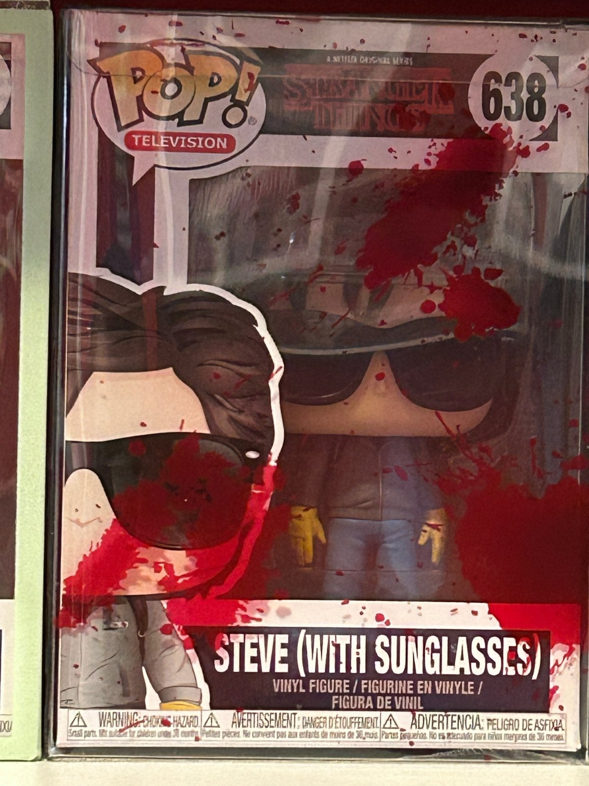 Funko Pop! Television Stranger Things 638 Steve met zonnebri, Ophalen of Verzenden, Zo goed als nieuw