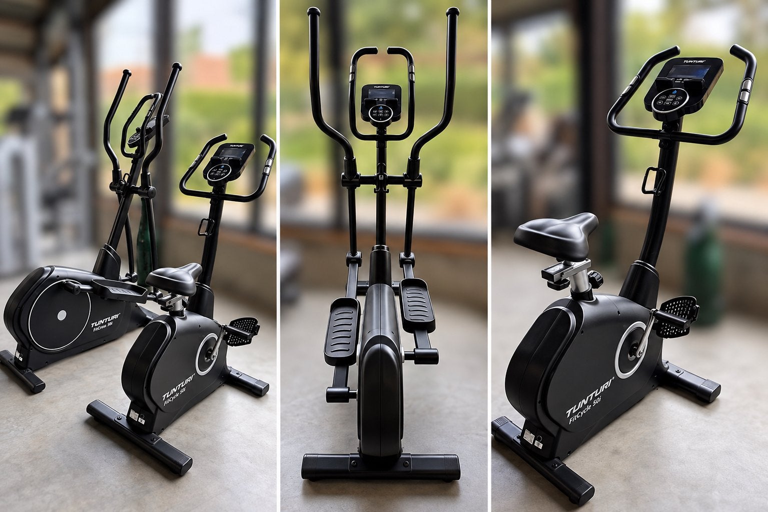 Tunturi 50 i Crosstrainer en Hometrainer Set, Ophalen, Gebruikt, Armen, Crosstrainer
