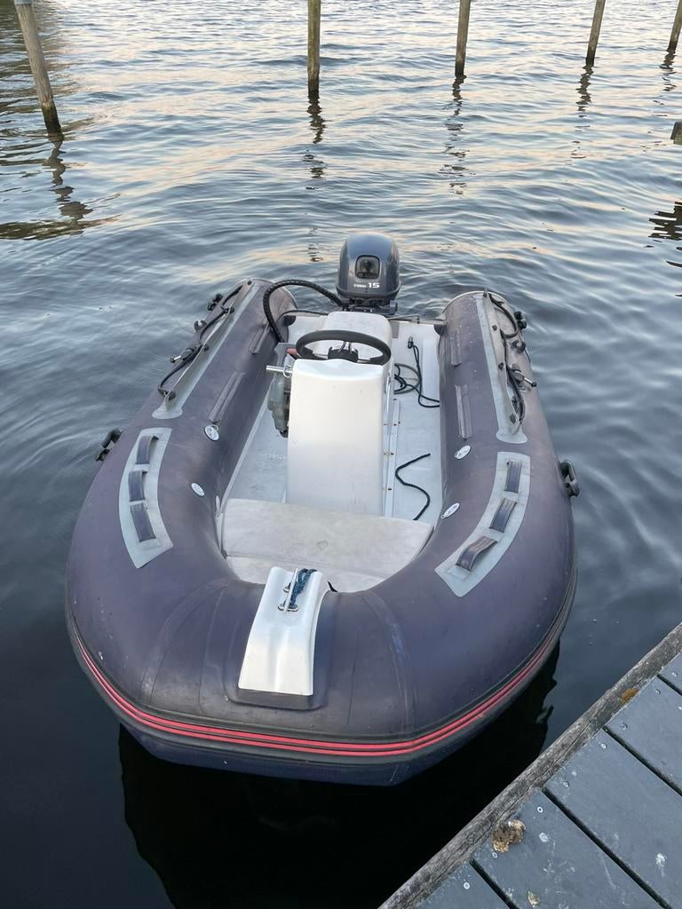 Rubber boot met stuur moet weg!, Watersport en Boten, Ophalen of Verzenden, Zo goed als nieuw