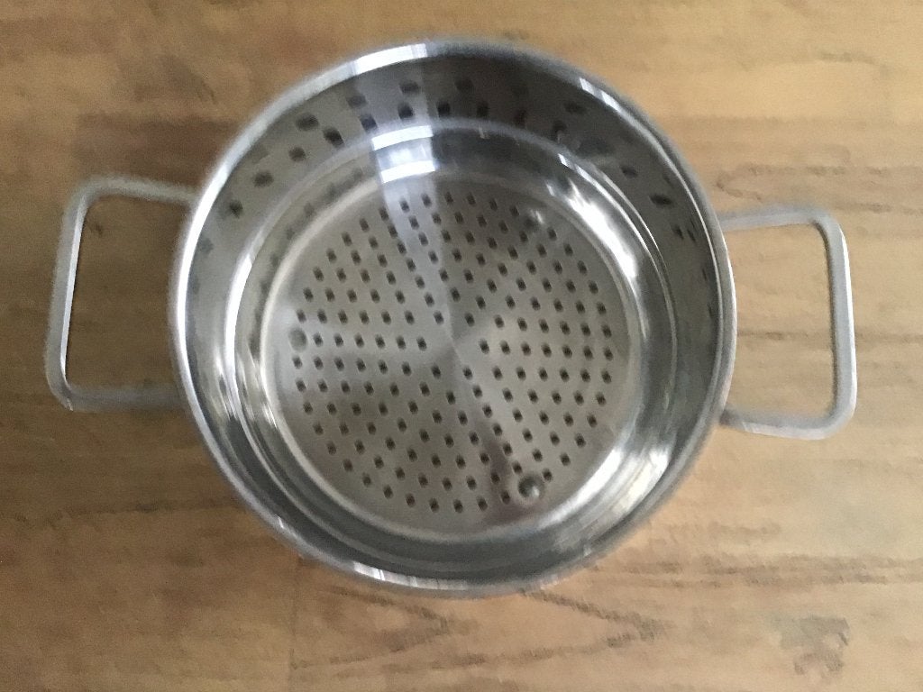 Nieuwe Vivo stoominzet 20 cm van Villeroy & Boch, Overige typen, Nieuw, Ophalen of Verzenden, Rvs