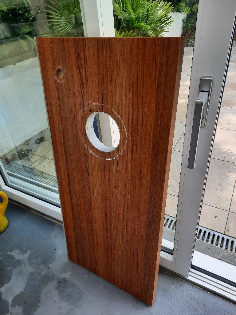 Wastafel - blad en beugels Duravit, Ophalen, Gebruikt, Chroom, Wastafel
