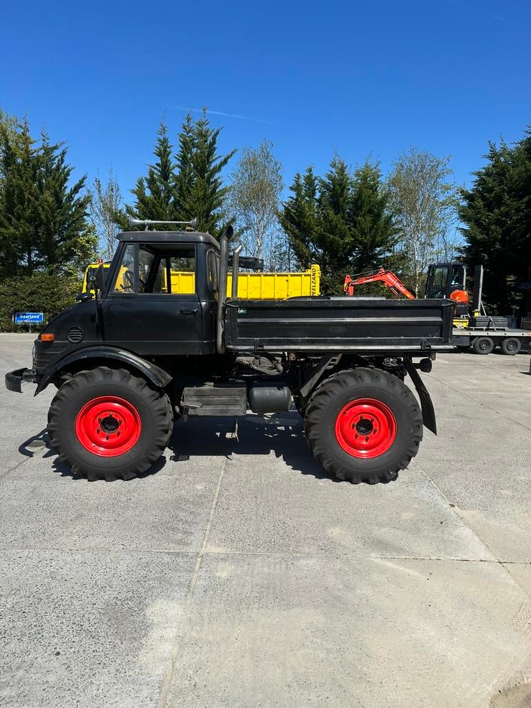 Unimog 406, Ophalen