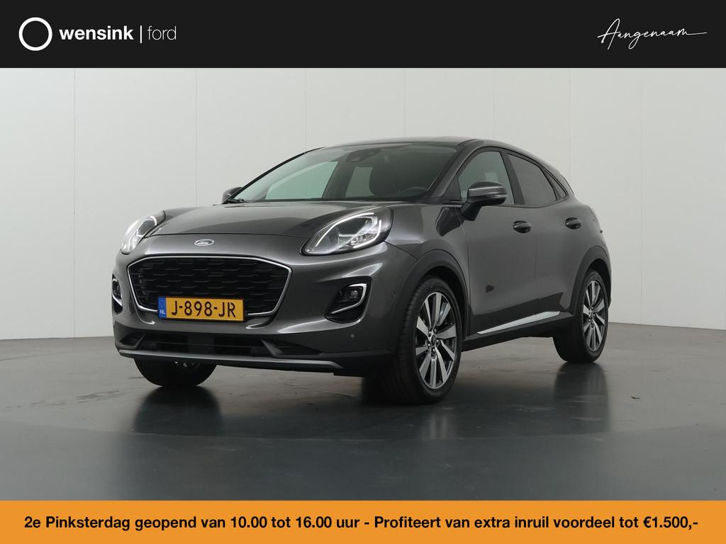 Ford Puma 1.0 EcoBoost Hybrid Titanium X First Edition | Win, Auto's, Ford, Voorwielaandrijving, Euro 6, 23 km/l, Origineel Nederlands