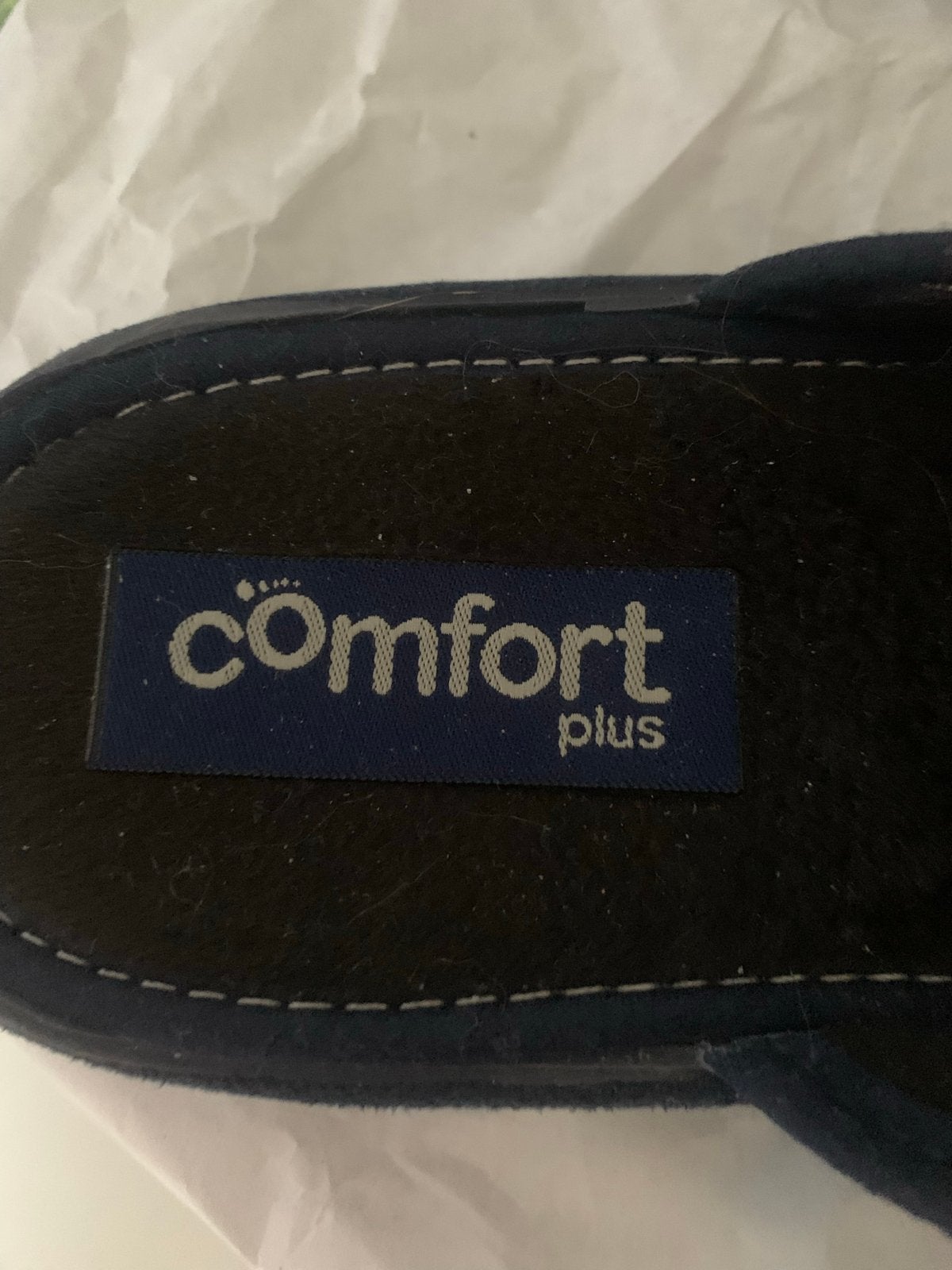 Verlaagd in prijs Comfort Plus pantoffels - Maat 40, Kleding | Dames, Ophalen of Verzenden, Zo goed als nieuw, Blauw, Pantoffels of Sloffen