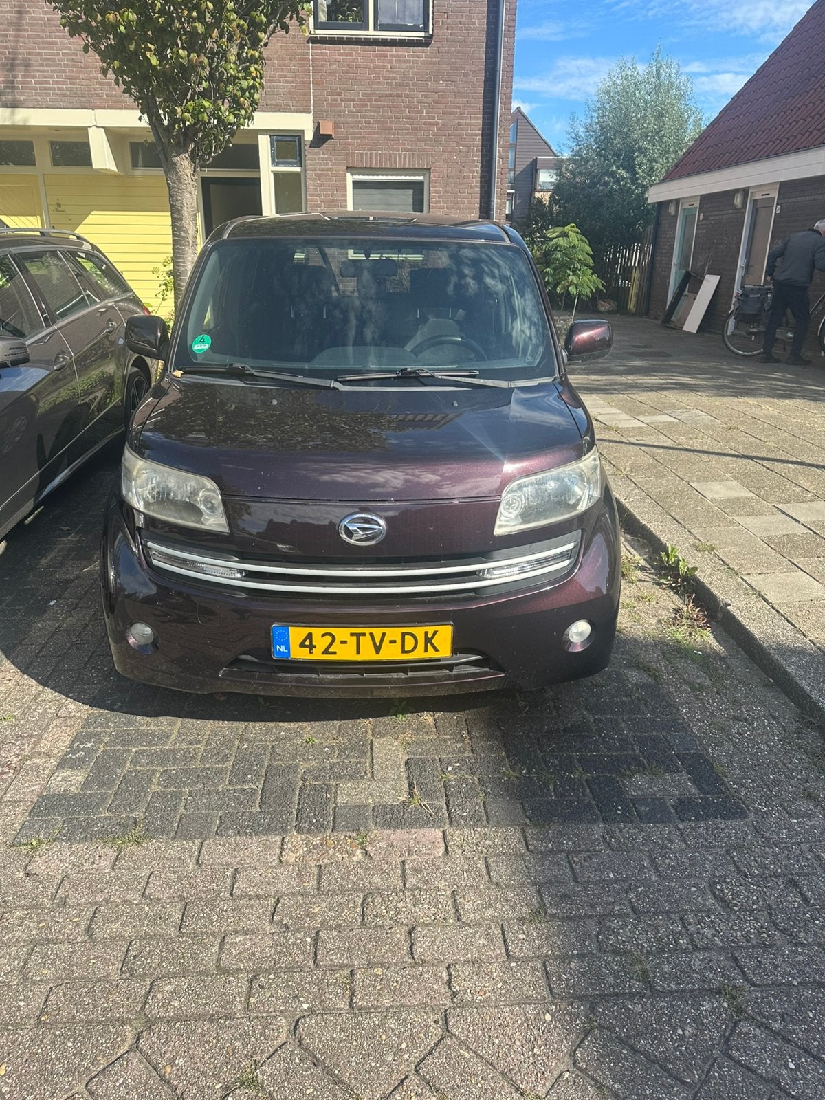 Daihatsu Materia 1.5 2007 Rood, Auto's, Voorwielaandrijving, 40 €/maand, 103 pk, Handgeschakeld
