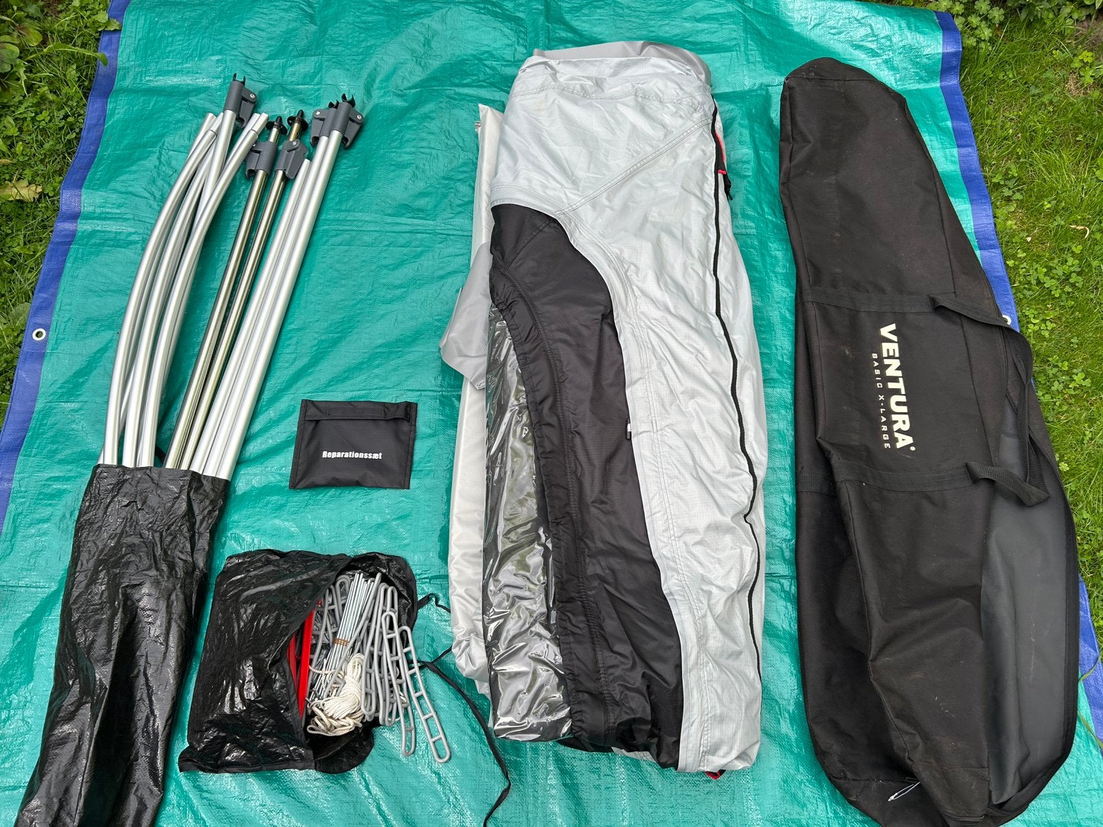 Ventura voortent Basic X-Large ongebruikt, Caravans en Kamperen, Ophalen, Nieuw, Tot en met 2