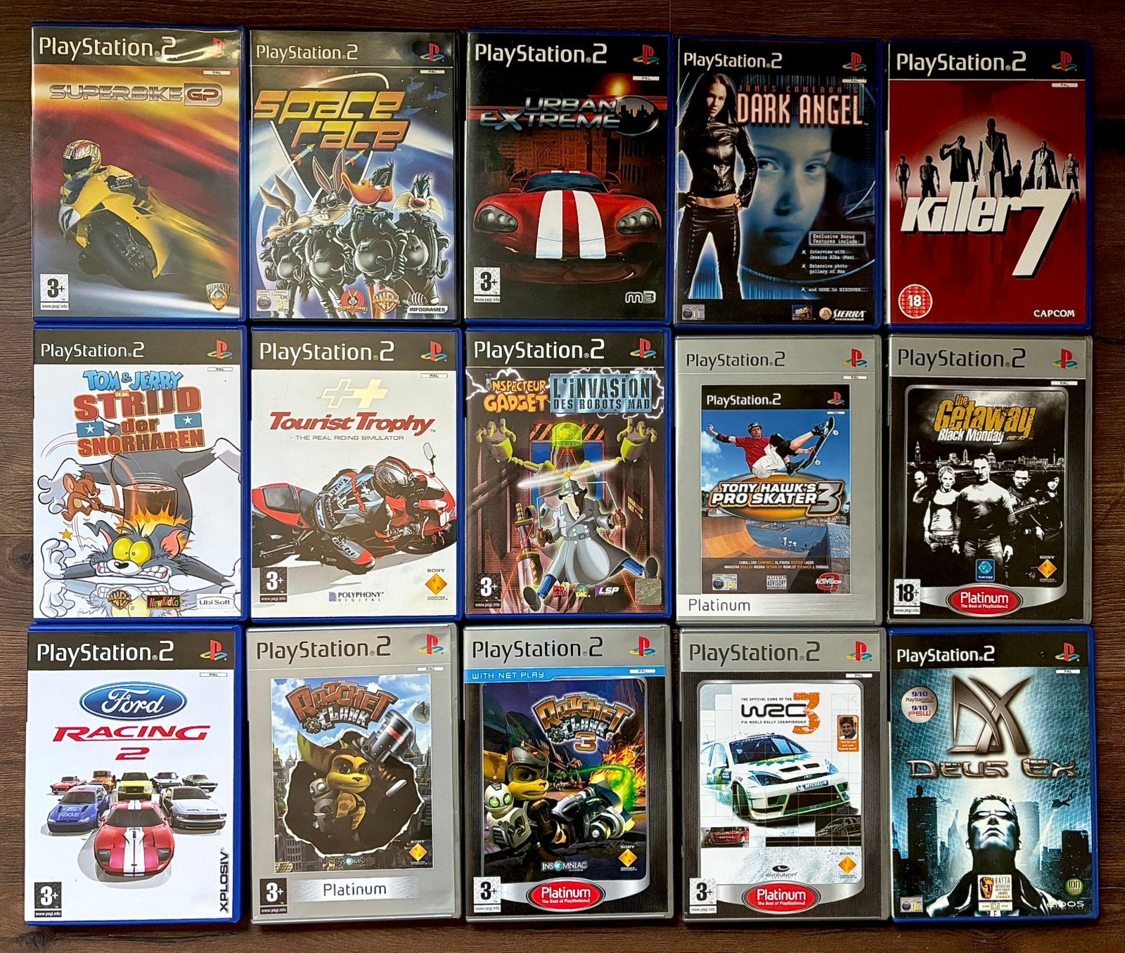 Partij PS2 spellen, Spelcomputers en Games, Gebruikt, Overige genres, Taurusavenue 16 2132 LS Hoofddorp, Ophalen of Verzenden