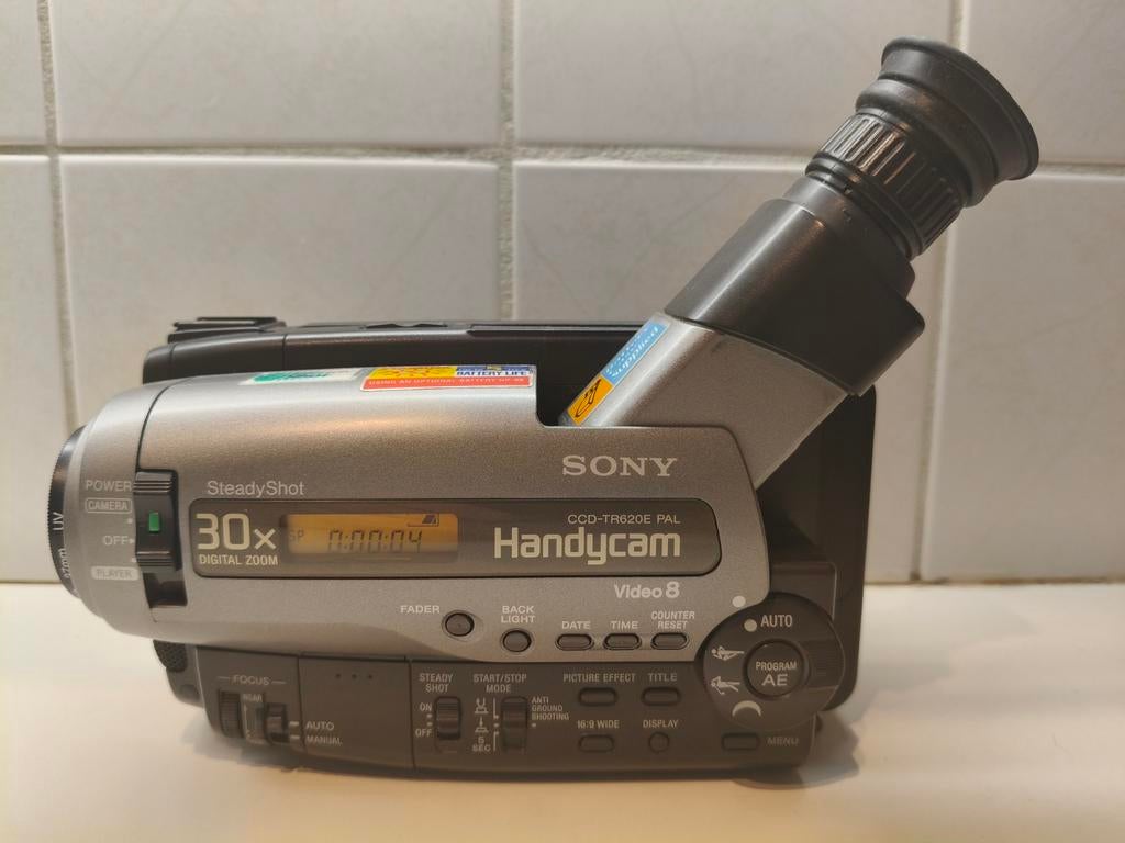 Sony CCD-TR620E PAL Handycam Video 8 Camcorder, Ophalen of Verzenden, 8mm, Camera