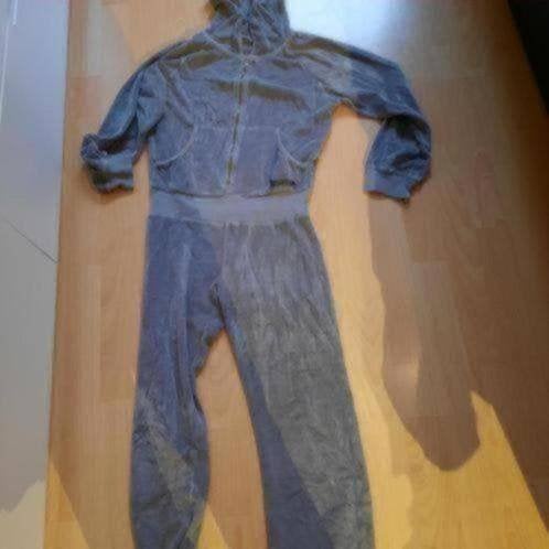 146 grijze onesie huispak, Verzenden, Gebruikt, Meisje, Nacht- of Onderkleding