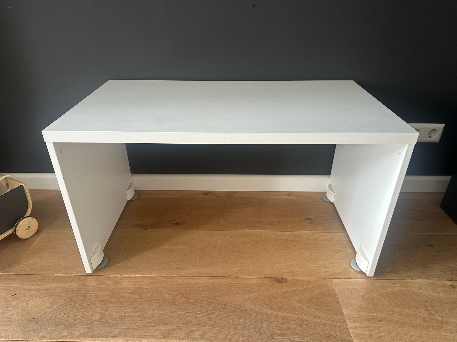IKEA Smastad bureau / bank - Wit, Huis en Inrichting, Bureaus, Ophalen, Opbergruimte, Gebruikt, 90 cm
