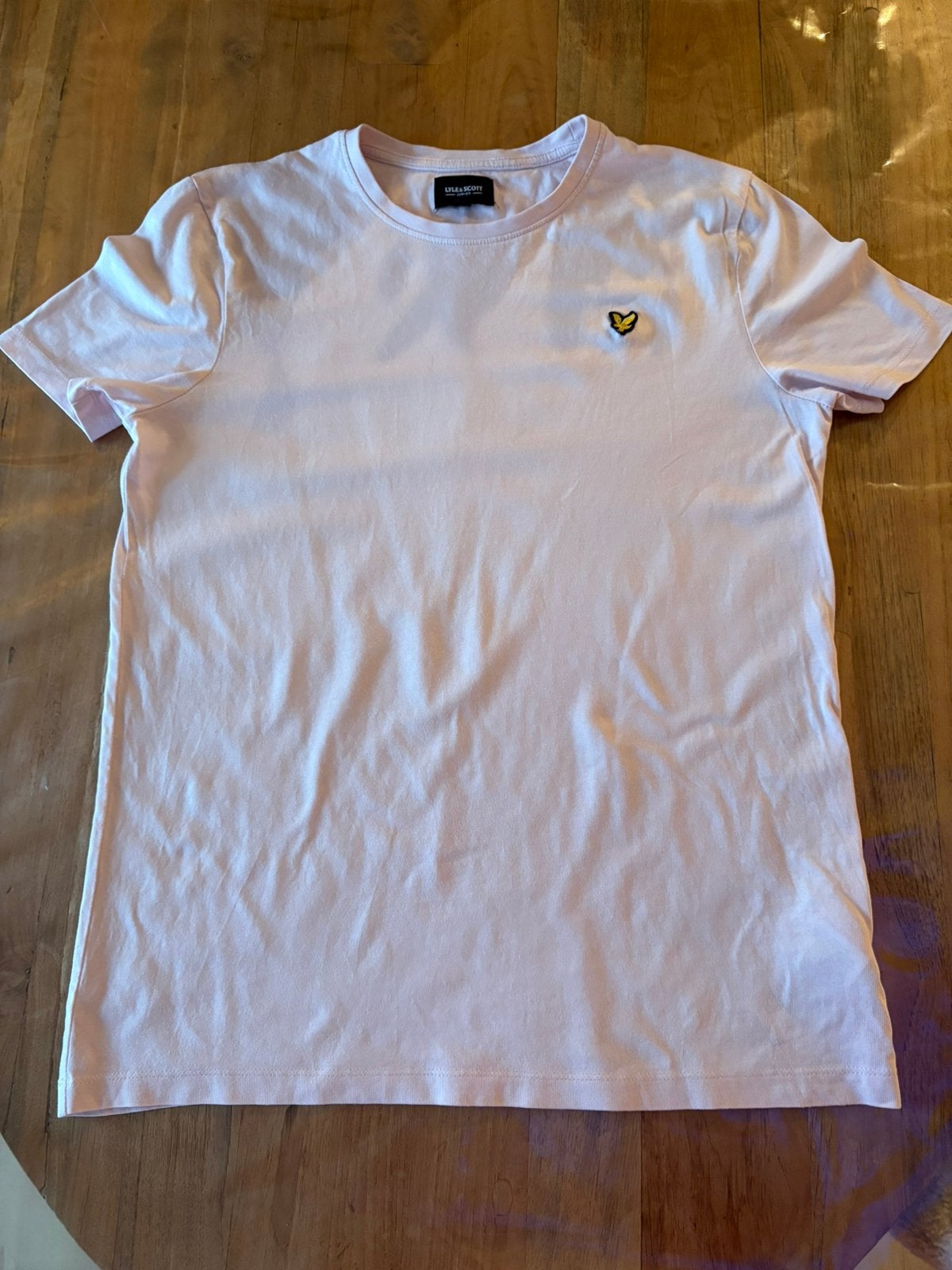ZGAN lichtroze shirt van Lyle&Scott maat 170/176, Ophalen of Verzenden, Zo goed als nieuw