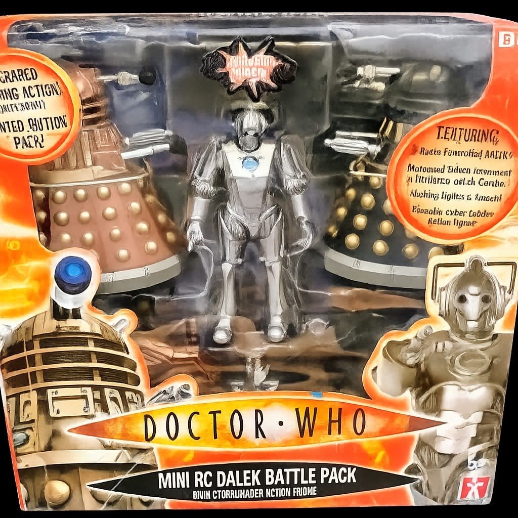 Doctor Who Mini RC Dalek Battle Pack - Limited Edition, Ophalen of Verzenden, Nieuw