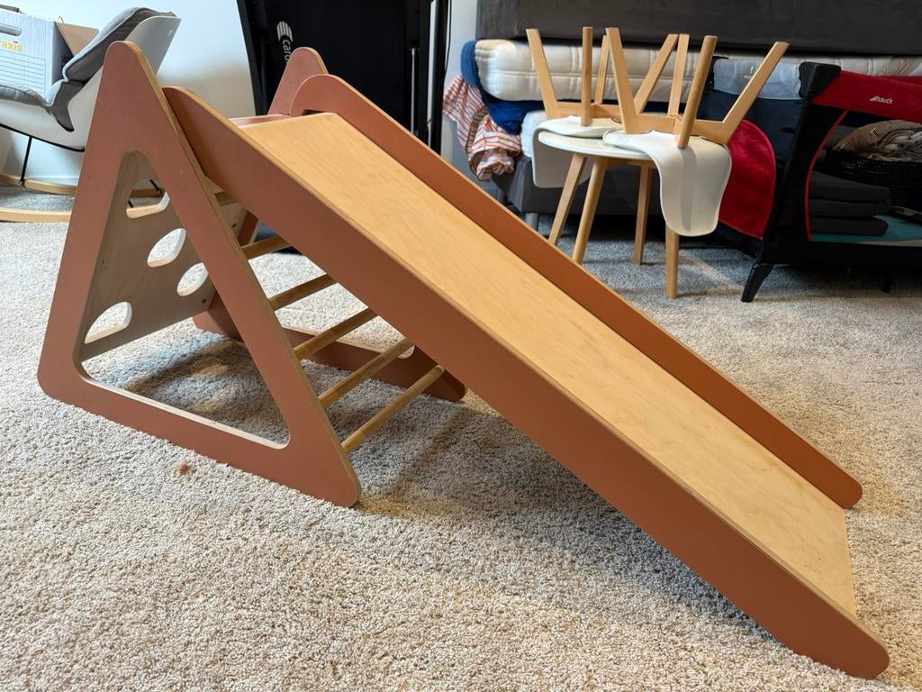 Flexa speeltoren Midi met glijbaan, Sport en Fitness, Turnen, Maat 36 t/m 42, Ophalen of Verzenden, Zo goed als nieuw, Materiaal