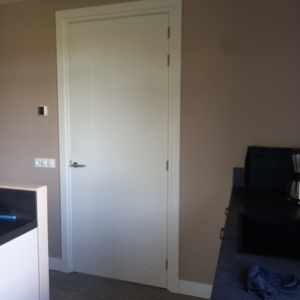 dichte binnendeur kleur wit, Ophalen, 80 tot 100 cm, 215 cm of meer, Binnendeur