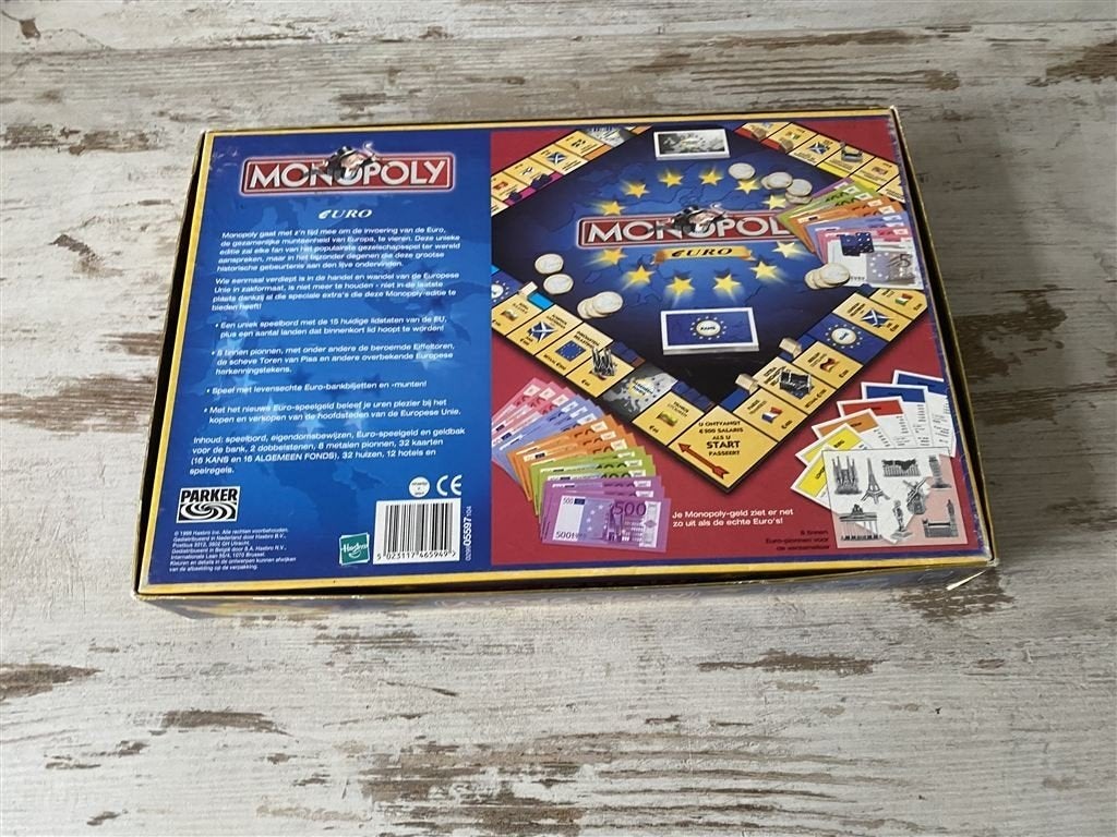 Monopoly euro parker [s406], Verzenden, Zo goed als nieuw