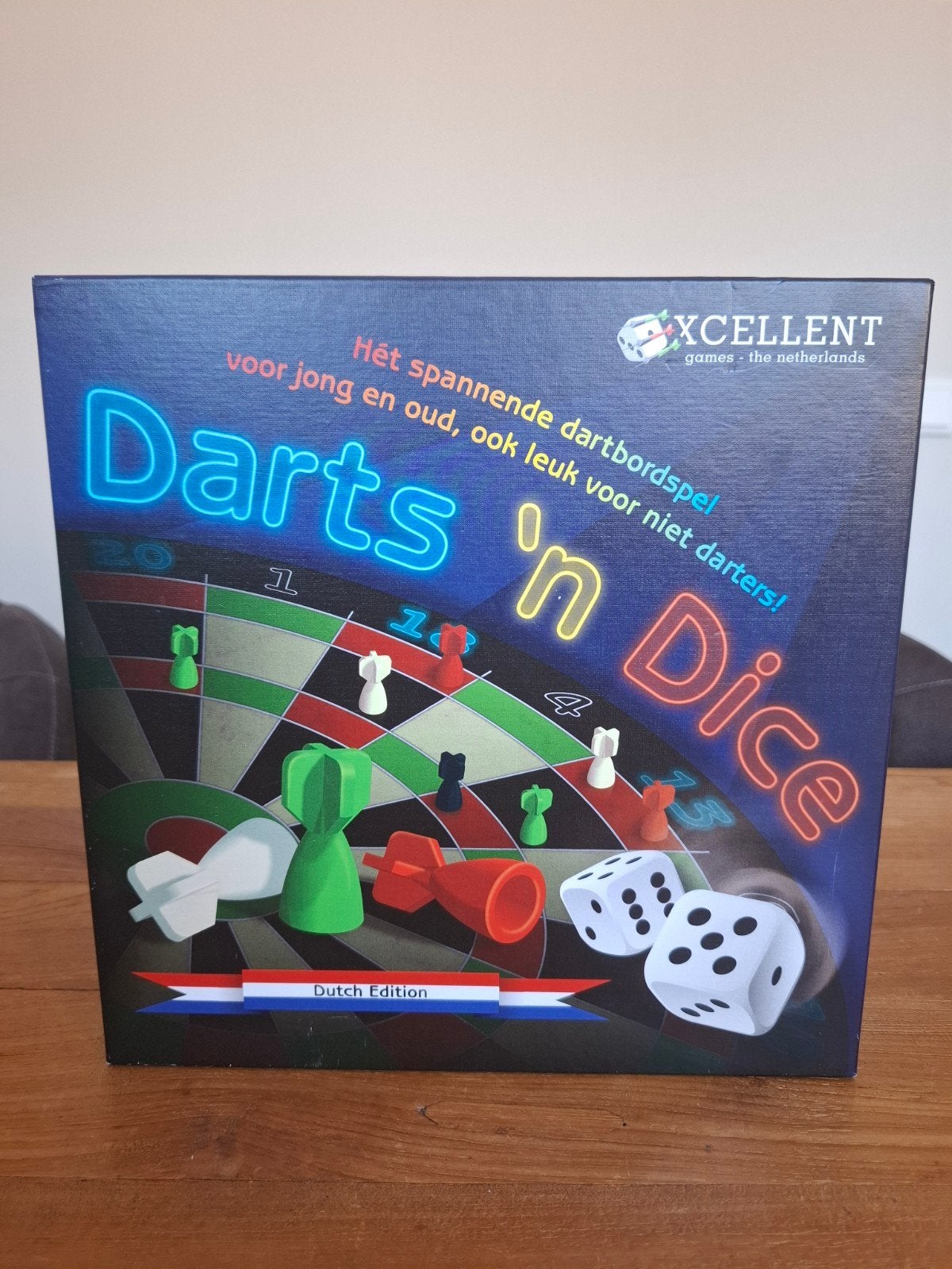 Darts 'n Dice bordspel - Zo goed als nieuw, Een of twee spelers, Ophalen of Verzenden, Nieuw, Excellent Games