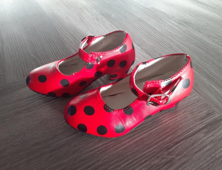 Spaanse flamenco schoenen, Maat 24, Gebruikt, Meisje, Schoenen, Ophalen of Verzenden