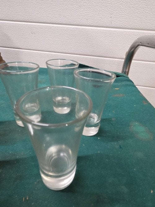 shotglazen vintage 6 stuks, Verzamelen, Ophalen of Verzenden, 'T Olde Gre-j, Info@toldegrej.nl, Endepoelstraat 20f Didam