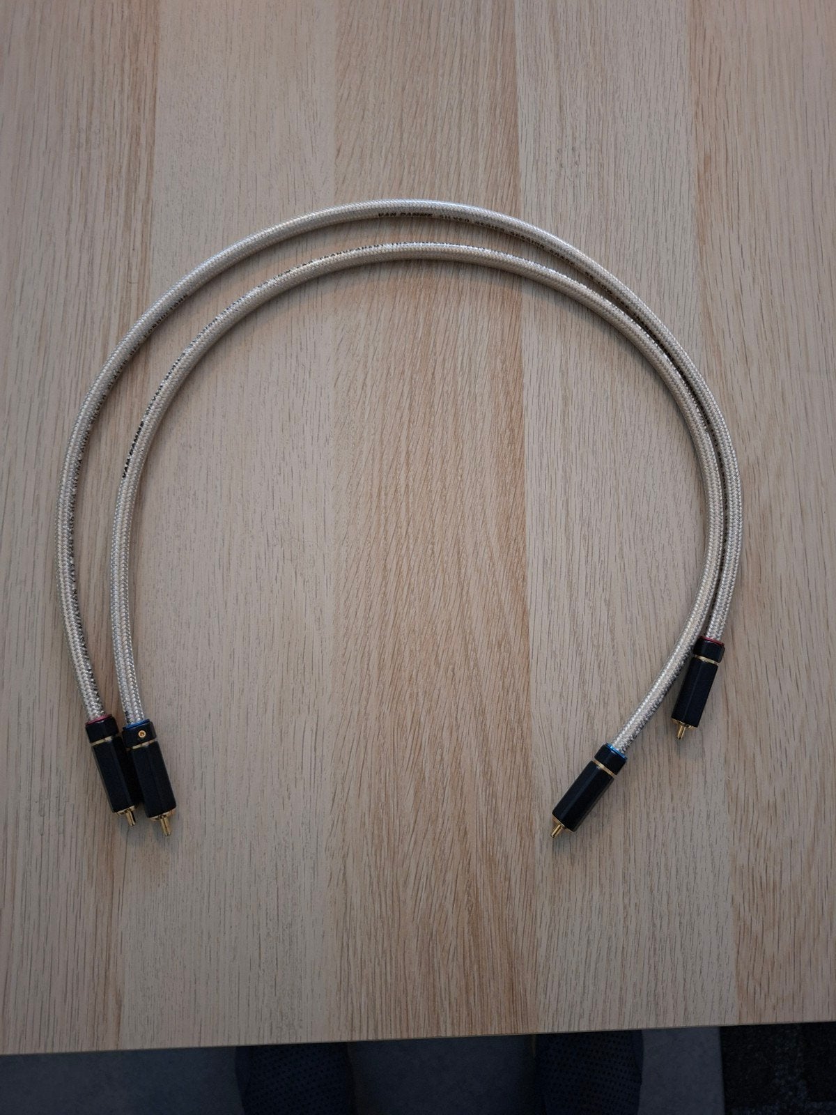 van Damme silver 55 Low Cap rca,75cm, Ophalen of Verzenden, Zo goed als nieuw, Minder dan 2 meter, Interlink-kabel